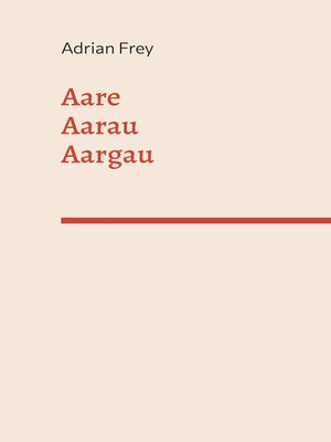 cover image of Aare Aarau Aargau